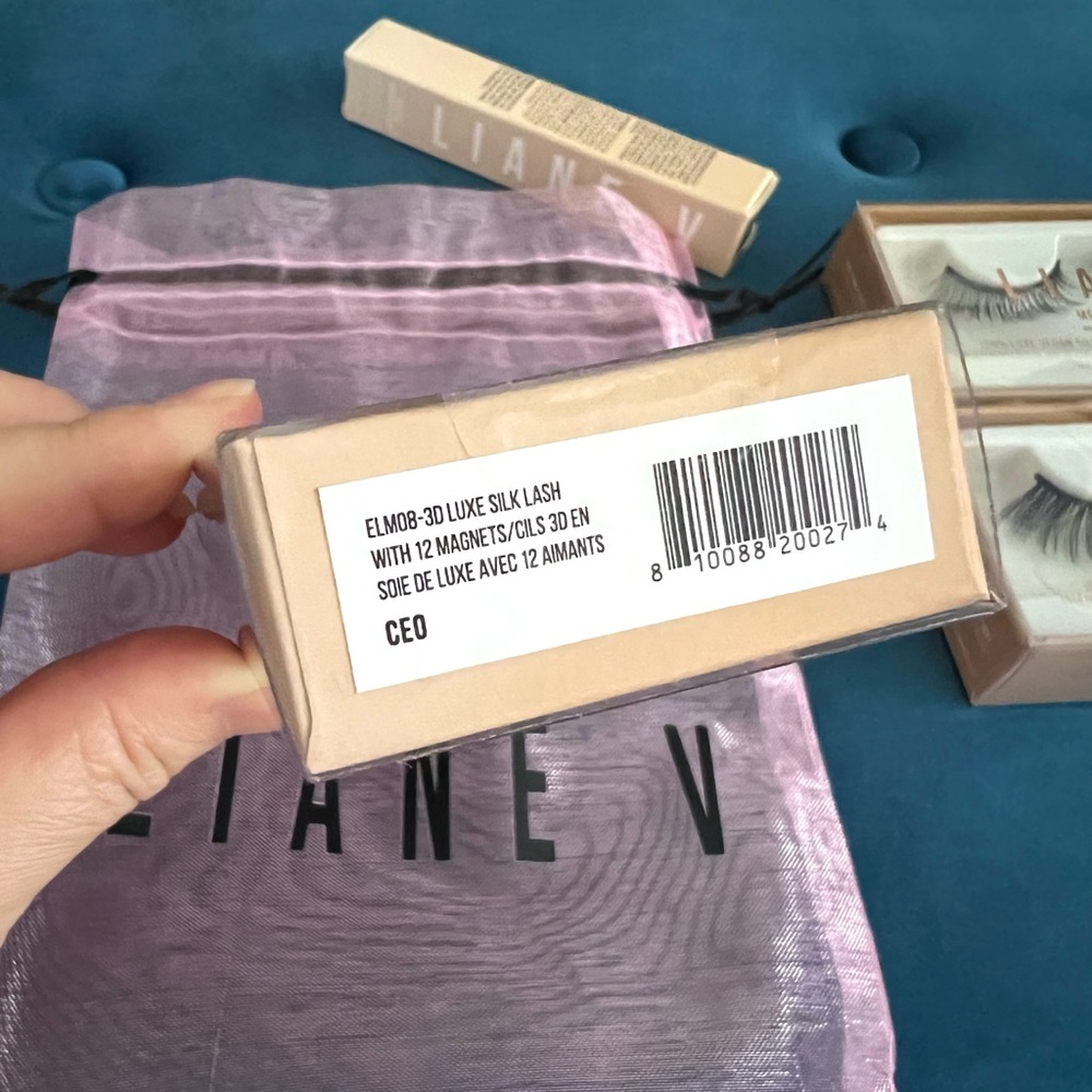 Set of 3 Liane V magnetic lashes and magnetic liquid eyeliner - Picture 7 of 8